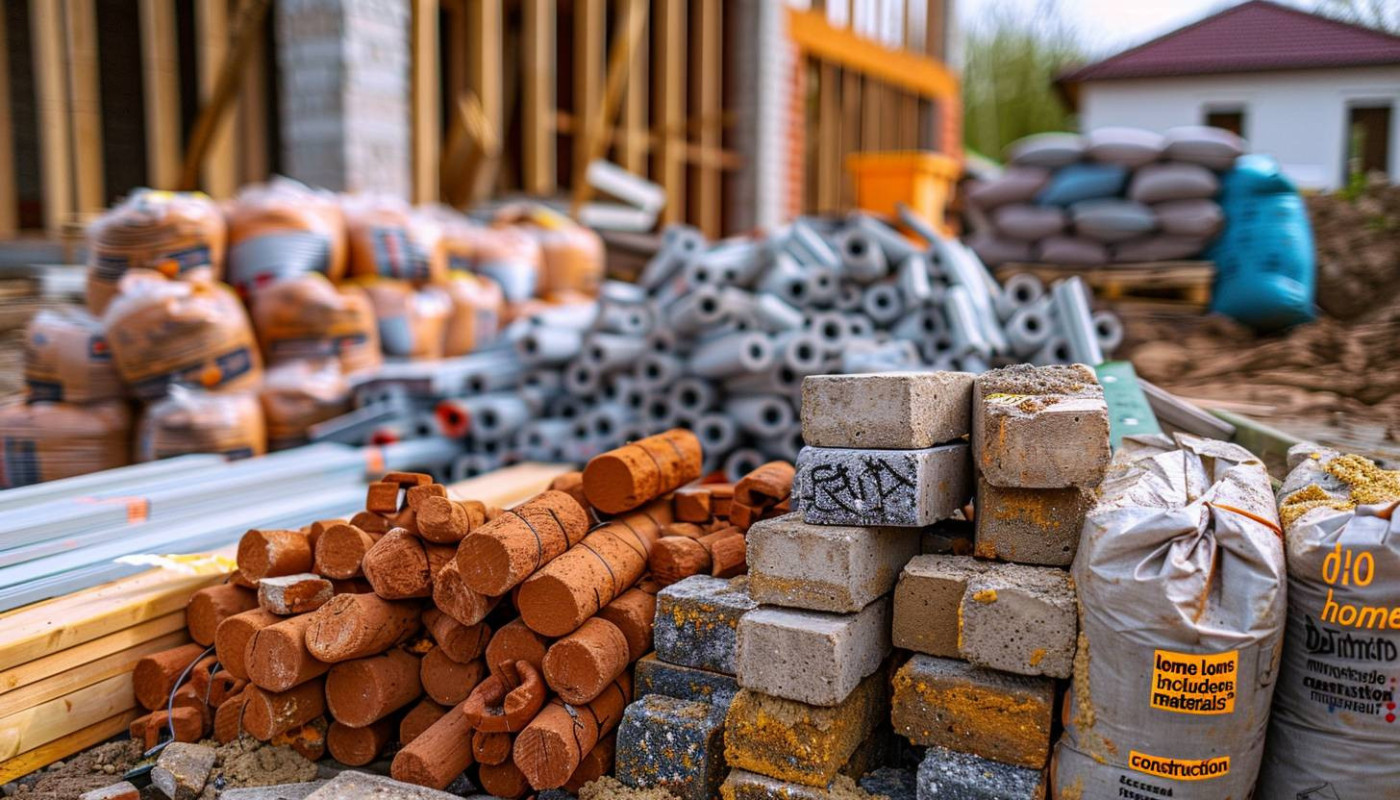 Les prêts immobiliers incluent-ils les matériaux de construction ?